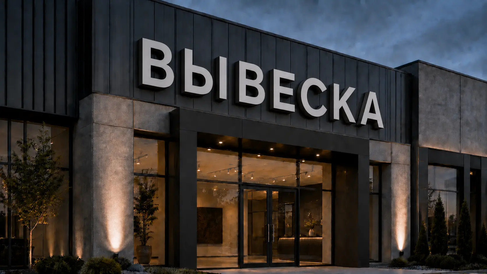 Объёмные несветовые буквы